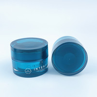 Pot en céramique haut de gamme 30g/50g - Design acrylique droit, personnalisable (emballage de crème cosmétique)