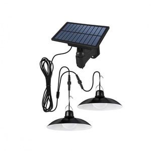Solar Powered Outdoor Pendant <b>Light</b> Led Waterproof For Courtyard Camping Use - Product Image 1