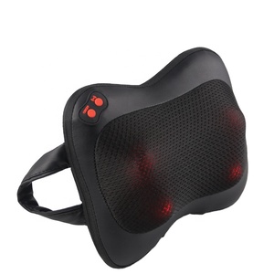 Autocuidado al por mayor masaje almohada de látex precio masajeador de espalda shiatsu vibrador cuello almohada mágica masajeador - Product Image 1