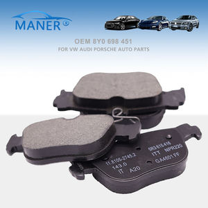 MANER 8Y0698451 Systèmes de freinage automobile, jeu de plaquettes de frein en céramique pour roues arrière pour VW Audi - Product Image 2