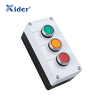 Boîtier à boutons XAL Series BX1-22/BX2-22/BX3-22/BX4-22/BX5-22/BX6-22 de 22 mm pour boîtier à boutons mixtes 1/2/3/4/5/6 trous