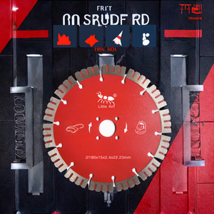 Disco <span class=keywords><strong>de</strong></span> Corte Circular <span class=keywords><strong>de</strong></span> Diamante Blanco <span class=keywords><strong>de</strong></span> Grado Industrial LITTLE ANT <span class=keywords><strong>de</strong></span> 7 Pulgadas, 180 Piedras, para Granito, Personalizado OEM - Product Image 3