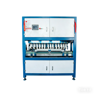 Ligne de production entièrement automatique de soudage de panneaux d'étagères avec système de superposition par robot de pliage CNC pour la fabrication de rayonnages de stockage - Product Image 3