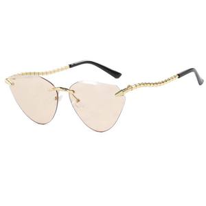 <span class=keywords><strong>2025</strong></span>年デザイナービンテージ猫目サングラスメタルフレームUV400サングラスパープルレッドブルートライアングルフレームオーバルスタイルPC - Product Image 6