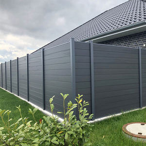 Di alta qualità Anti salita a prova di fuoco Cloture stecca orizzontale Wpc recinzione pannelli per piscina <span class=keywords><strong>Patio</strong></span> - Product Image 6