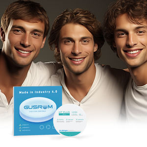 GUSROM HT PLUS Disco in Zirconia Elettrico 40% Traslucido 98.5x14mm Tonalità A2 Certificato CE Compatibile con Fresatura CEREC DWX - Product Image 2