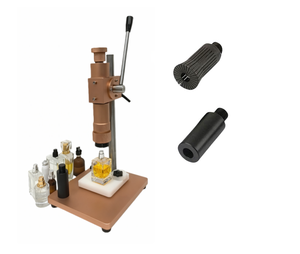 Machine de sertissage et de capsulage manuelle de bureau pour flacons de <span class=keywords><strong>parfum</strong></span>, ligne de remplissage de flacons de <span class=keywords><strong>parfum</strong></span>, fabrication de bouchons en verre - Product Image 2