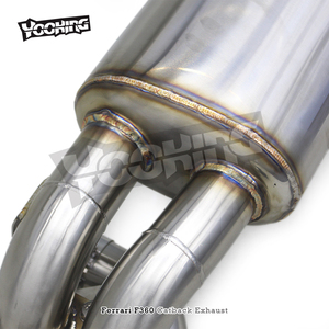 OEM Valved Sport Exhaust System for Ferrari 360 F360 3.6 2003-2005 Auto <strong>Parts</strong> Stainless Steel Exhaust Pipe - Product Image 2