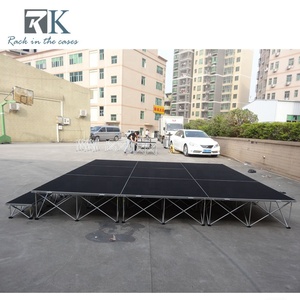 4ft*4ft <b>Platform</b> Anti-slip <b>Stage</b> with Stair Quick Install Spider <b>Stage</b> - Product Image 5
