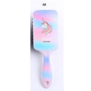 แปรงหวีผมสำหรับเด็กหวีผมสำหรับนวดผมม้าสี่เหลี่ยมขนาดใหญ่พิมพ์โลโก้ตามสั่งจากโรงงาน Belleworld - Product Image 4