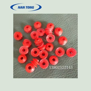Buses d'impression Nantong, diamètre extérieur 17 mm, diamètre intérieur 6 mm, hauteur 10 mm, couleur rouge, pour pièces de machines à relier - Product Image 1