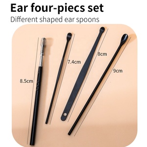 Xu hướng các sản phẩm 2024 thép không gỉ Nail Clipper làm móng <span class=keywords><strong>Set</strong></span> với da dây kéo túi - Product Image 5