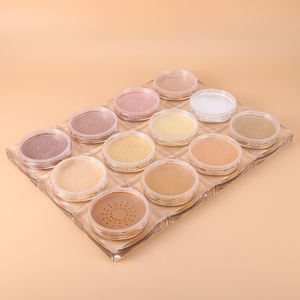 <span class=keywords><strong>PL</strong></span>-5r benutzer definierte Öl kontrolle Vagen wasserdichtes quadratisches durchscheinen des Make-up Private Label dunkle Farbe Loose Setting Powder - Product Image 2