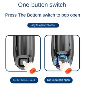 B17 <span class=keywords><strong>Selfie</strong></span> Stick trípode para teléfono celular, soporte móvil monopié con control remoto inalámbrico para iPhone Samsung <span class=keywords><strong>Huawei</strong></span> Xiaomi Smartphone - Product Image 6