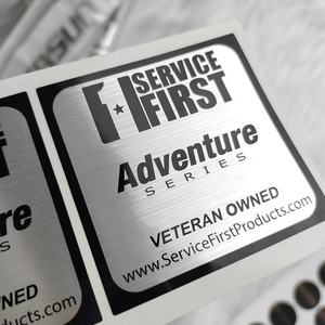 Etiqueta Adhesiva de PVC Transparente con Logotipo en Dorado, Impermeable, Ecológica, en Forma Personalizada, Paquete de 100 Unidades - Product Image 4