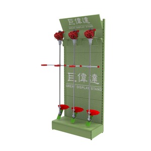 Không dây chuỗi Trimmer hiển thị đứng tầng phong cách quần áo Rack cho cửa hàng showroom siêu thị lưu trữ cửa hàng triển lãm sử dụng nhà - Product Image 3