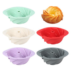 <span class=keywords><strong>Moule</strong></span> à gâteau <span class=keywords><strong>Savarin</strong></span> de style européen transfrontalier nouvel outil de cuisson facile à démouler <span class=keywords><strong>moule</strong></span> à fleurs en silicone pour gâteau - Product Image 5