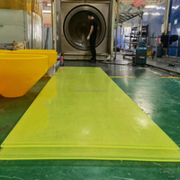 Plaques de revêtement en polyuréthane, panneaux élastiques en élastomère, plaques de coussinets, plaques de protection pour ingénierie, plaques en polyuréthane plastique PU pour conduits