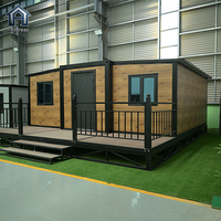 Vente directe usine – Maison conteneur extensible de luxe moderne certifiée CE de 20 pieds, 2 ou 3 chambres, maison modulaire pour villas de villégiature en Europe