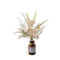 Asakusa Xingmian Fleurs d'hortensia artificielles pour décoration intérieure, bouquets à tenir, décoration murale, mariage, extérieur XR-CF02092