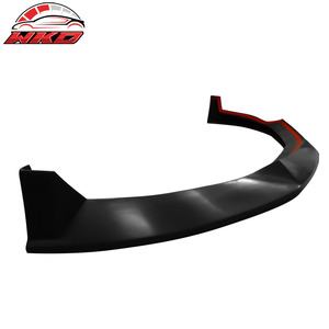 Convient pour Ford Mustang V6 2010-2012, lèvre de pare-chocs avant non peinte, noire - Product Image 5