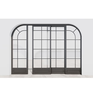 Puerta Corredera de Vidrio Templado con Marco de Aluminio Francés, Impermeable, con Sellado Superior e Insonorización, para Cocina, Precio al <span class=keywords><strong>por</strong></span> Mayor - Product Image 1