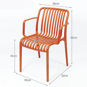 Fabbrica di vendita calda intera <span class=keywords><strong>sedia</strong></span> di plastica giardino <span class=keywords><strong>verde</strong></span> sedie da giardino impilabili PP <span class=keywords><strong>sedia</strong></span> - Product Image 5
