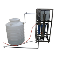 Système de Purification d'Eau par Osmose Inverse RO UV, Filtre à Eau Désalinisateur pour Eau Potable avec Taux de Désalinisation de 98 %