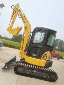 Utilisé pour Komatsu PC35MR Mini-pelle hydraulique sur chenilles 3 tonnes Composant de moteur de base de marque japonaise de petite taille disponible à la vente - Product Image 5