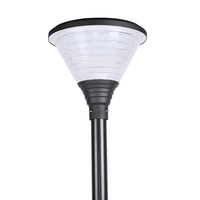 Lampe de jardin solaire LED DC 500W haute luminosité OEM/ODM avec batterie LiFePO4, étanche IP65, 15 heures d'autonomie, détecteur de mouvement, télécommande/sans fil