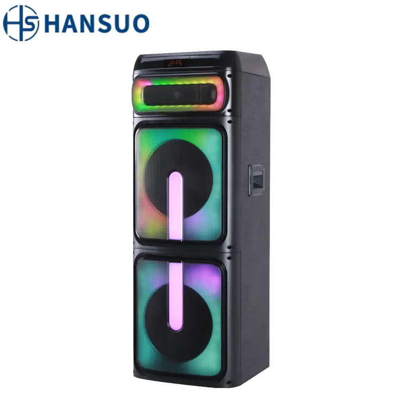 HANSUO 10 pollici BlueToothSpeakers lettore Audio multifunzione Partybox 1000 RGB altoparlante portatile per feste HS-TD10H3-2