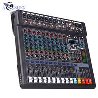 Console de mixage audio professionnel 8 12 canaux 99 DSP BT USB avec puissance sonore pour DJ et musiciens