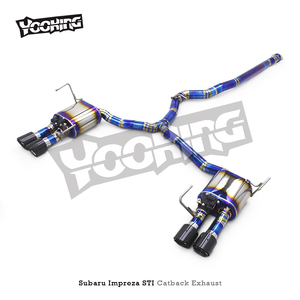 Catback knalpot untuk <span class=keywords><strong>Subaru</strong></span> Impreza <span class=keywords><strong>STI</strong></span> 2.5T 2008-2021 Tuning Sport bagian mobil pipa Titanium Muffler Valvetronic sistem knalpot - Product Image 6