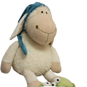 Peluche <span class=keywords><strong>de</strong></span> Oveja Alemana NI, Cordero <span class=keywords><strong>de</strong></span> Peluche, Almohada Adorable, Muñeco Cálido, Relleno <span class=keywords><strong>de</strong></span> Poliéster Súper Suave, Unisex, <span class=keywords><strong>Precio</strong></span> <span class=keywords><strong>de</strong></span> Fábrica, Regalo - Product Image 1