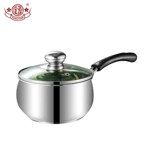 Panci Masak Dapur Stainless Steel, Panci Sup Susu untuk Memasak