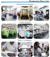 Composants électroniques personnalisés, service de moulage par injection plastique pour appareils électroménagers, précision de 0,01 mm, MOQ 1 pièce, OEM