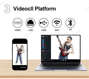 Kotak layar sentuh holografik 3D dalam ruangan 86 inci penggunaan pendidikan sekolah kotak holografik LCD transparan - Product Image 5
