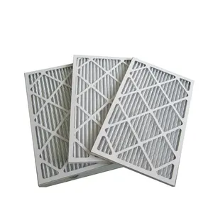 Filtro de ar personalizado 20x25x1 MERV 13 filtros de ar simplesmente plissados filtro de ar AC forno de substituição