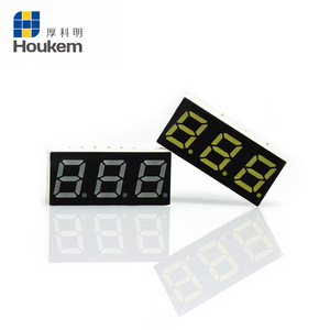 Hổ phách 0.28 inch 3 chữ số 7 đoạn dẫn hiển thị dẫn mô-đun Houkem-2831-A/Ba 12pins - Product Image 1