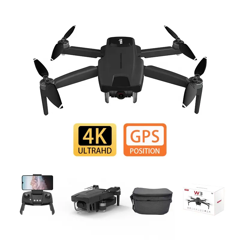 Alta calidad SYMA W3 4K drone Cámara GPS 5G WiFi video en vivo FPV quadcopter drone 4K 2023