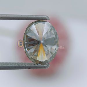 Moissanita de corte ovalado y pera a mano certificada personalizable de 1.0ct a 20.0ct, joyería de diamantes sueltos vivos, piezas hechas a mano - Product Image 4