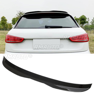 Aileron de toit arrière pour Audi Q3 2013-2018, becquet de coffre arrière en ABS noir brillant - Product Image 4