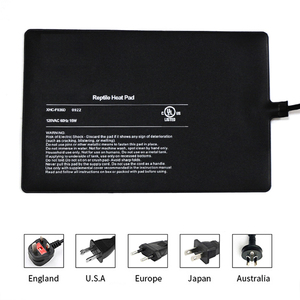 Almohadilla de calefacción para reptiles de 120V, 8*12 pulgadas, impermeable, calentador debajo del tanque para suministros para mascotas de EE. UU. - Product Image 2
