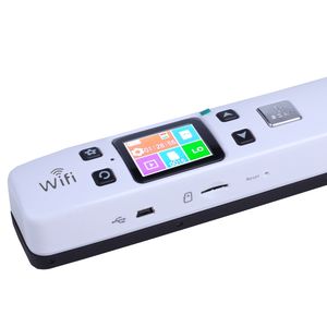 Numérisation couleur ou mono-sélection des couleurs IScan02 WiFi <span class=keywords><strong>Scanner</strong></span> portable de documents mobiles à double rouleau avec affichage LED - Product Image 3