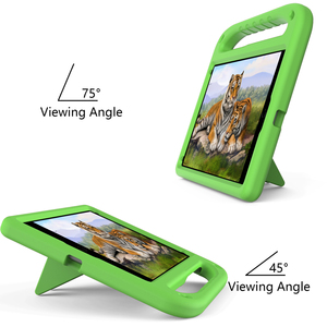 Étui pour tablette pour enfants en mousse EVA résistant aux chutes et aux bris pour <span class=keywords><strong>iPad</strong></span> <span class=keywords><strong>Air</strong></span> Pro 10,5 pouces, housse de protection pliable avec support, couleur vive - Product Image 4