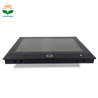 12.1 HMI TouchPanel PC Industri Ip65 IPS HD 4:3 Monitor LCD 7 10.1 12.1 15.6 21.5 23.8 27 Inci DB9 RS232 RS485 WiFi Layar LCD