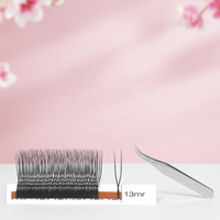 Extensions de cils U YY Lash, cils en forme de U, fleurs parallèles, cils doux, faux cils C/D 8-15 mm, fournisseur de cils naturels