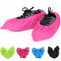 Couvre-chaussures jetables non tissés antistatiques et imperméables, machine à rouler les couvre-chaussures anti-poussière jetables