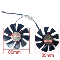 Ventilateur de refroidissement VGA 85MM GA91S2H 4PIN GFY09010E12SPA de remplacement pour carte graphique ZOTAC AMP 1060 6 Go GTX 1070 Mini