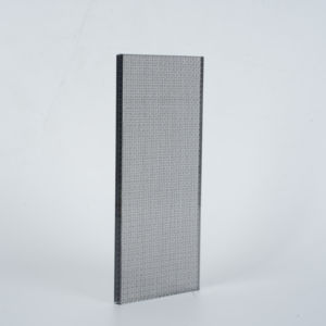 Customizável Oil Sand Velvet Wire Mesh Glass Partition <span class=keywords><strong>Screen</strong></span> para Commercial Space Decoração Industrial para Staircase Living - Product Image 2